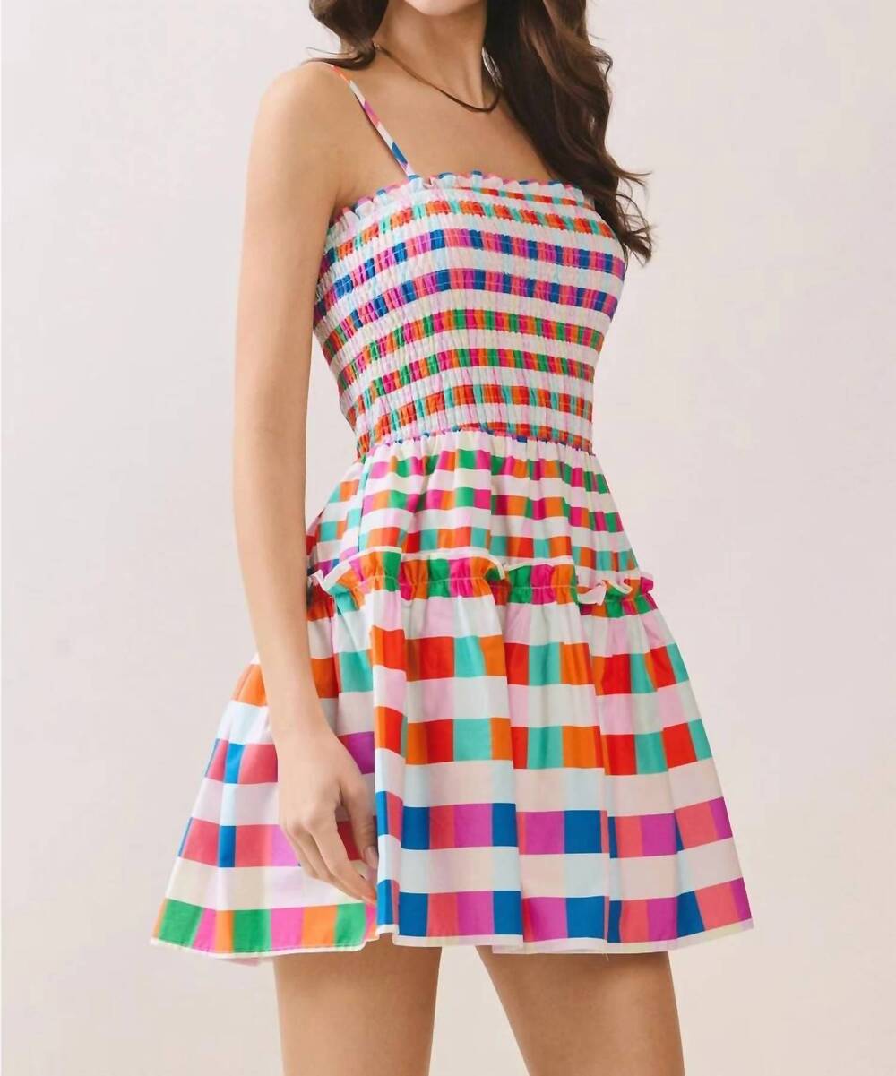 NEW TCEC prianka dress in multicolor